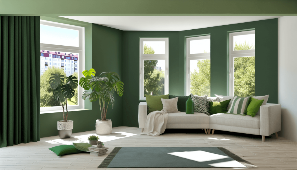 Transform Your Space: Green in Home Decor Trends